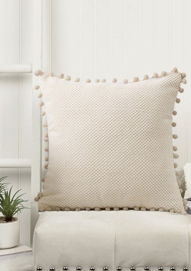 Corduroy Cushion Covers UK | CovermyCushion 30x50cm / beige / No thanks - cover only